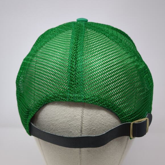 '90 The Beavers Slideback Trucker Hat Green OS Adjustable Cali-Fame Vintage - Picture 6 of 9